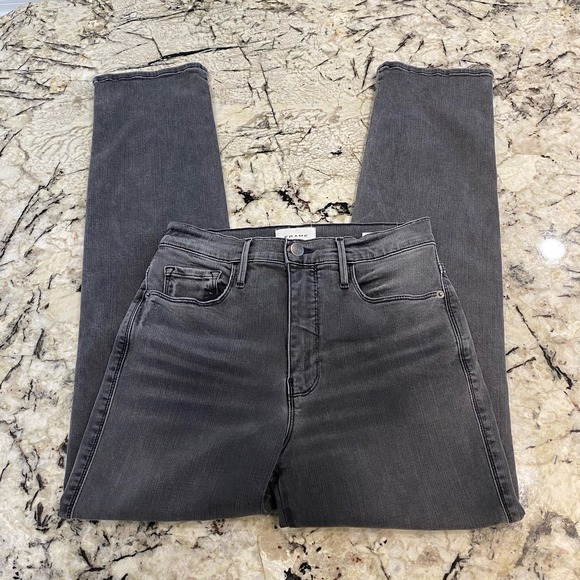 Frame Denim Le Sylvie Slender Straight Octavia Drive Jean‎ size 27 - Picture 4 of 10